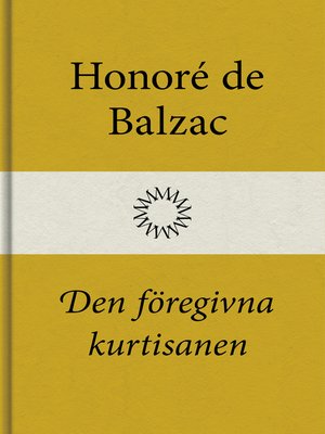 cover image of Den föregivna kurtisanen